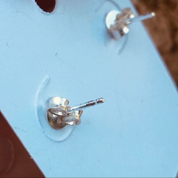 Panda Bear Girls Sterling Silver Earrings - Picture 3 of 3